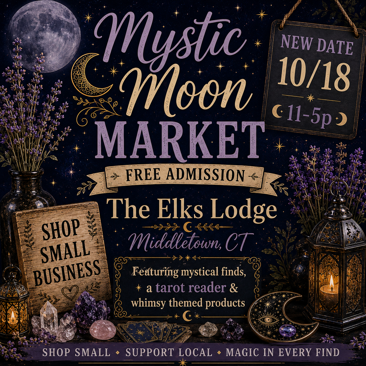 Mystic Moon Market- Indoor Vendor & Craft Market